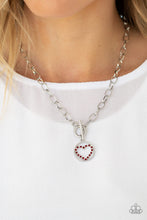 Load image into Gallery viewer, Paparazzi Necklaces With My Whole Heart - Red
