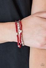 Load image into Gallery viewer, Paparazzi Bracelets Hello Beautiful - Red
