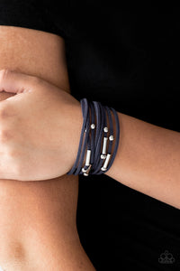 Paparazzi Bracelets Back To BACKPACKER - Blue