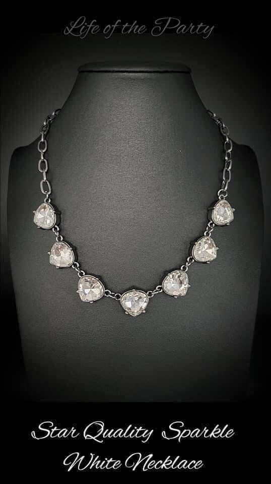 Paparazzi Necklaces Star Quality Sparkle Black LOP