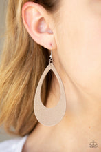 Load image into Gallery viewer, Paparazzi Earrings What a Natural - Brown
