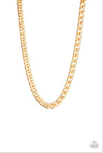 Load image into Gallery viewer, Paparazzi Necklaces Omega Mens Gold
