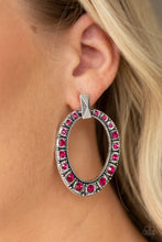 Load image into Gallery viewer, Paparazzi Earrings All For GLOW - Pink

