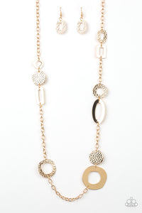 Paparazzi Necklaces Metro Scene - Gold