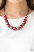 Load image into Gallery viewer, Paparazzi Necklaces Color Me CEO - Red
