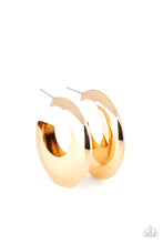 Load image into Gallery viewer, Paparazzi Earrings Chic CRESCENTO - Gold
