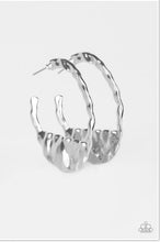 Load image into Gallery viewer, Paparazzi Earrings The Beast Of Me Silver
