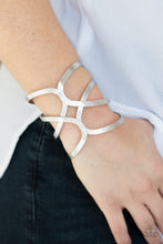 Load image into Gallery viewer, Paparazzi Bracelets Crossing The Finish Line - Silver

