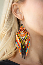 Load image into Gallery viewer, Paparazzi Earrings Boho Blast - Black
