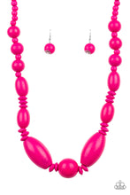 Load image into Gallery viewer, Paparazzi Necklaces Summer Breezin - Pink
