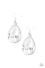 Load image into Gallery viewer, Paparazzi Earrings Limo Ride - White
