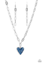 Load image into Gallery viewer, Kiss and SHELL - Blue Necklaces
