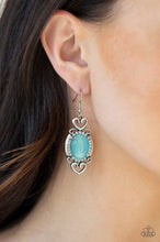 Load image into Gallery viewer, Paparazzi Earrings Port Royal Princess Blue
