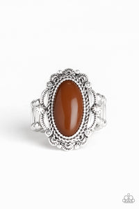 Paparazzi Ring Malibu Majestic - Brown