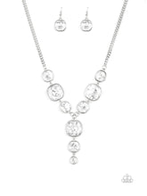 Load image into Gallery viewer, Paparazzi Necklaces Legendary Luster White
