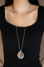 Load image into Gallery viewer, Paparazzi Necklaces A Diamond A Day - Orange
