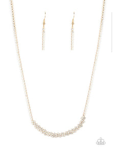 Paparazzi Necklace - Glamour Glow - Gold