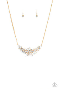 Paparazzi Necklaces HEIRS and Graces - Gold