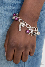 Load image into Gallery viewer, Paparazzi Bracelets Lady Love Dove - Purple
