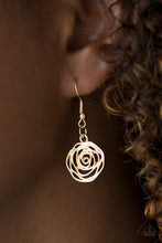 Load image into Gallery viewer, Paparazzi Necklaces Rosy Rosette - Gold
