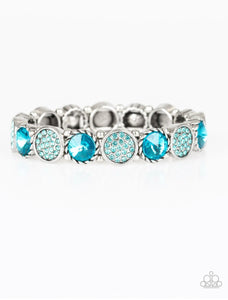 PAPARAZZI Bracelets TAKE A MOMENT TO REFLECT - BLUE