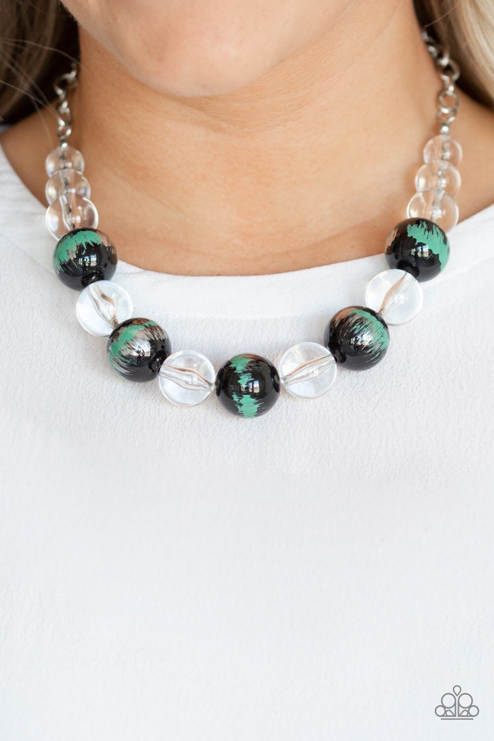 Paparazzi Necklaces Torrid Tide - Green