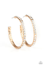 Load image into Gallery viewer, Paparazzi Earrings Global Gleam - Gold
