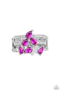 Paparazzi Rings  Blink Back TIERS - Pink