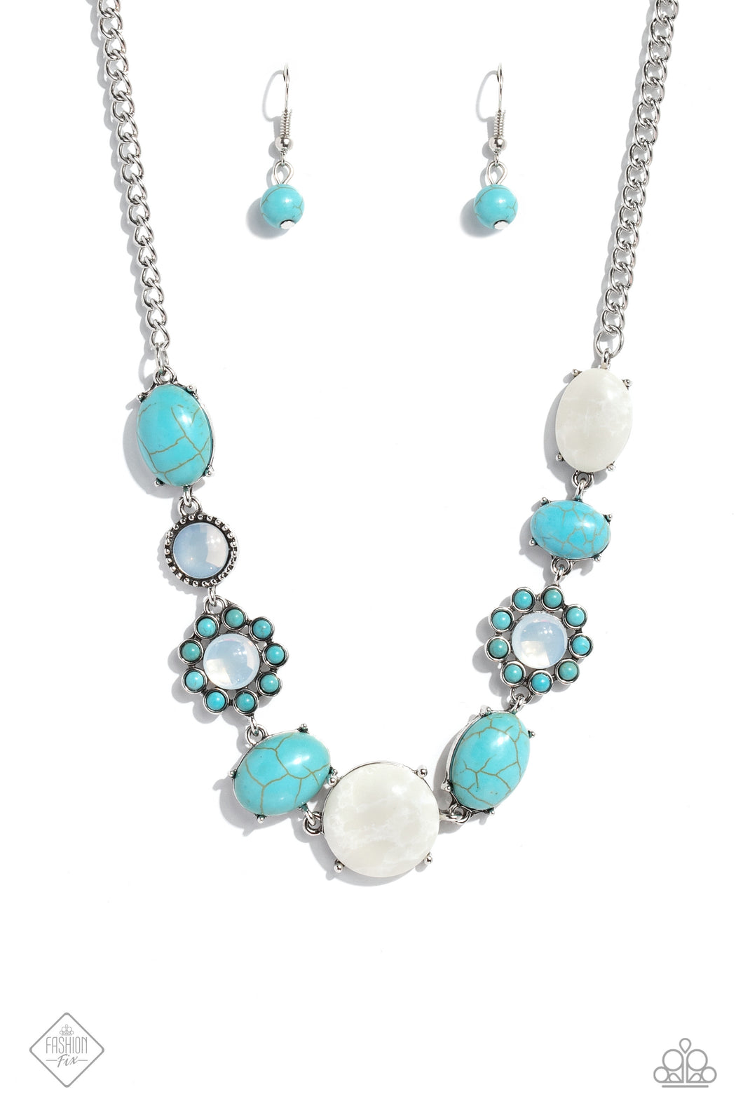 Cowboy Catwalk - Blue Necklace March Fashion Fix 2023