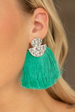 Load image into Gallery viewer, Paparazzi Earrings Make Some PLUME - Green
