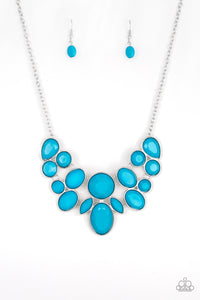 Paparazzi Necklaces Demi-Diva - Blue 