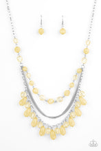 Load image into Gallery viewer, Paparazzi Necklaces Awe-Inspiring Iridescence - Yellow
