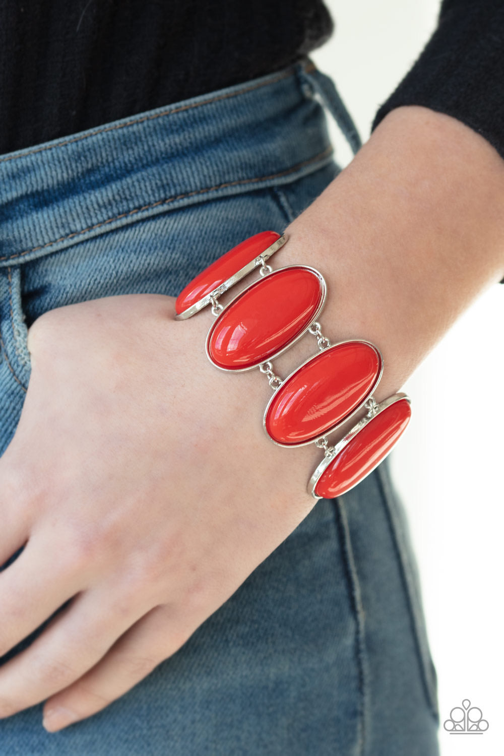 Paparazzi Bracelets Power Pop - Red