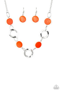 Paparazzi Necklaces Bermuda Bliss Orange