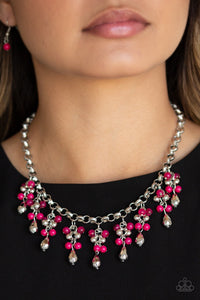 Paparazzi Necklace Travelling Trendsetter - Pink