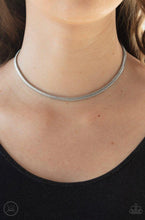 Load image into Gallery viewer, Paparazzi Necklace ~ Flat Out Fierce - Silver
