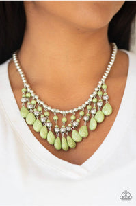 Paparazzi Necklaces Rural Revival green