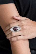 Load image into Gallery viewer, Paparazzi Rings Riviera Royalty - Purple
