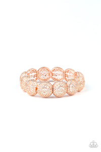 Paparazzi Bracelets Obviously Ornate - Rose Gold