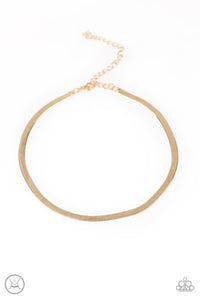 Paparazzi Necklace Serpentine Sheen - Gold