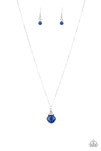 Paparazzi Necklaces Romantic Razzle - Blue