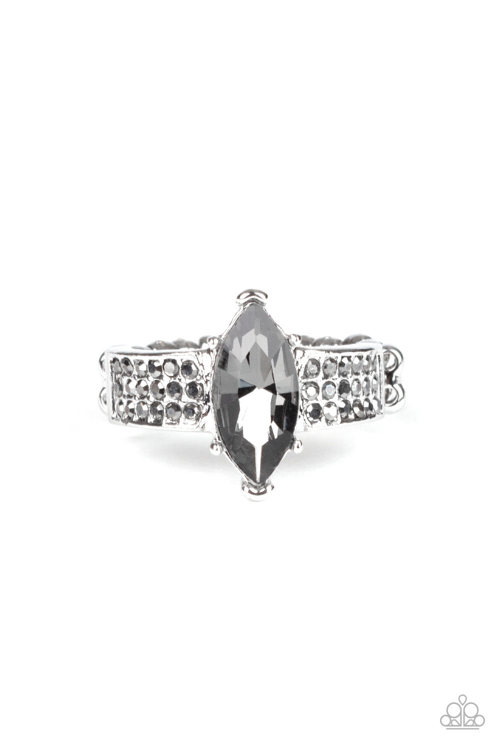 Paparazzi Rings Icy Iridescence - Silver