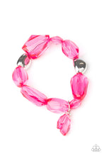 Load image into Gallery viewer, Paparazzi Bracelets Gemstone Glamour - Pink
