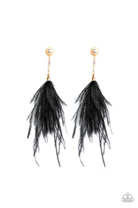 Paparazzi Earrings Vegas Vixen - Black