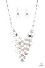 Load image into Gallery viewer, Paparazzi Necklaces Net Result - Silver
