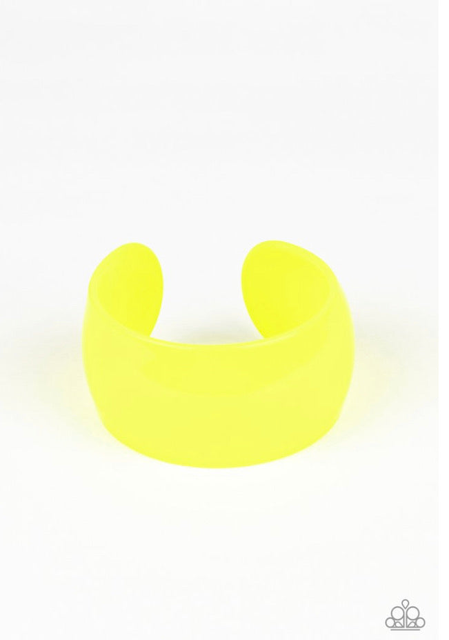 Paparazzi Bracelets Fluent in Flamboyance yellow