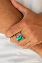 Load image into Gallery viewer, Paparazzi Rings Scholar - Green Mens
