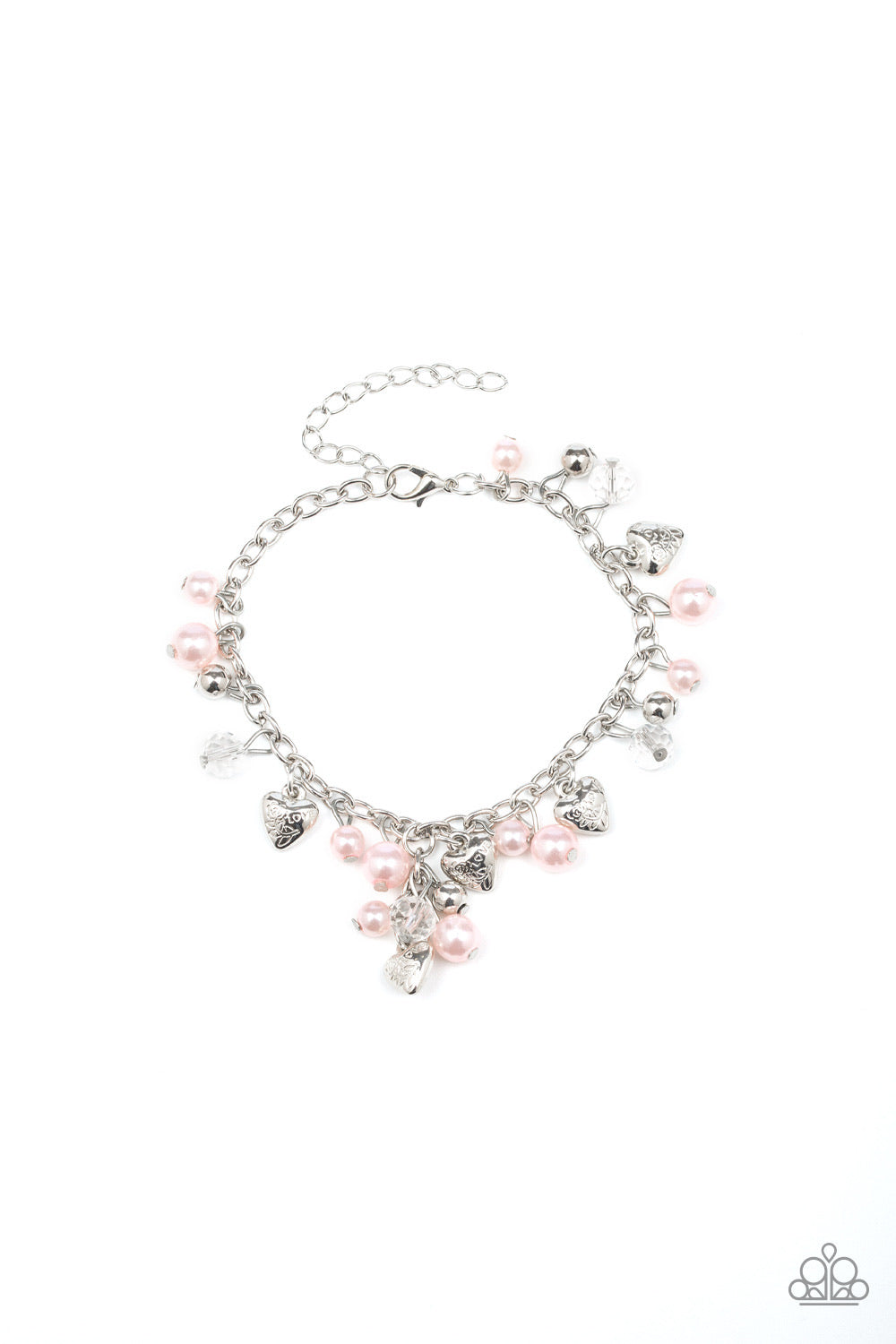 Paparazzi Bracelets Heart Haven - Pink