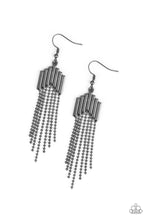 Load image into Gallery viewer, Paparazzi Earrings Radically Retro - Black
