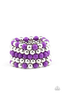 Paparazzi Bracelets  Pop-YOU-lar Culture - Purple